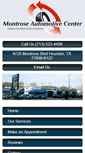 Mobile Screenshot of montroseautomotivecenter.com